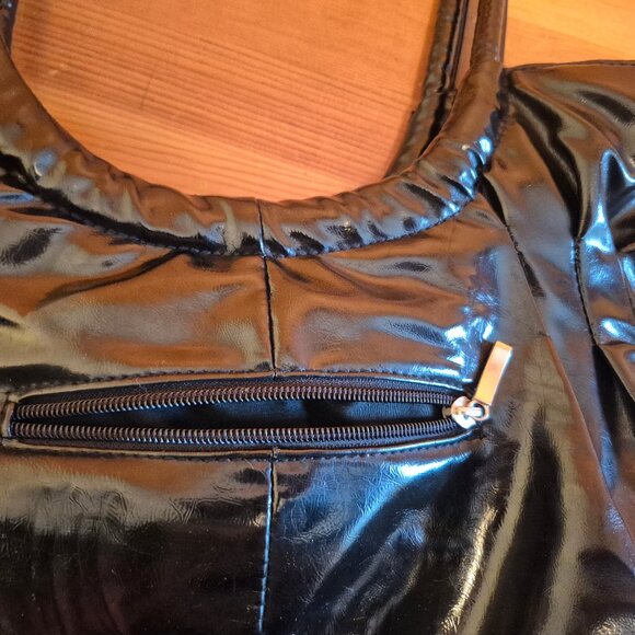 Big Zebra flower Mia Deluca Shoulder handbag purse - Picture 11 of 11